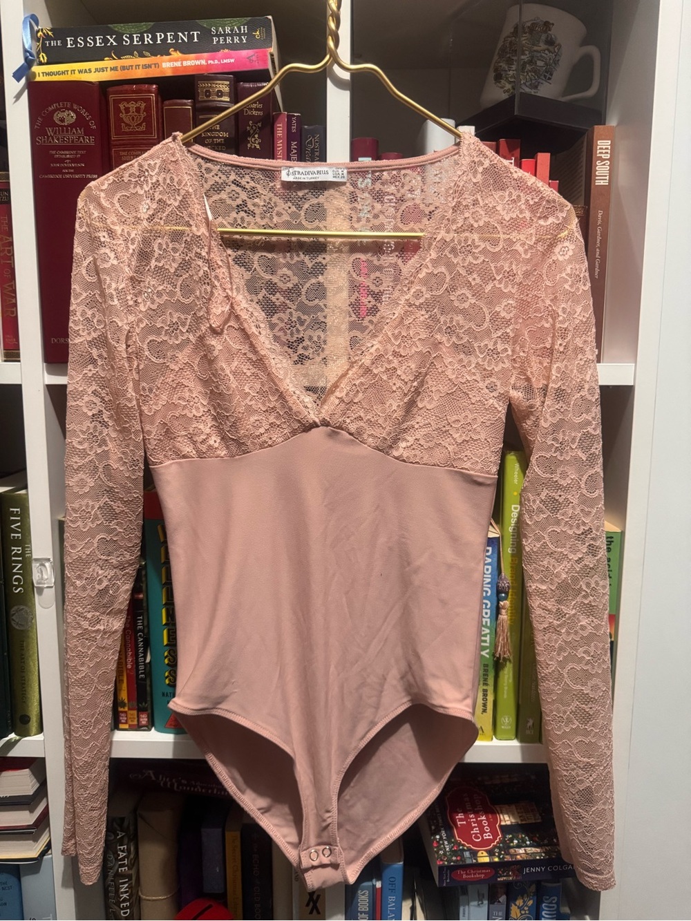 Stradivarius Blush Lace Bralette
